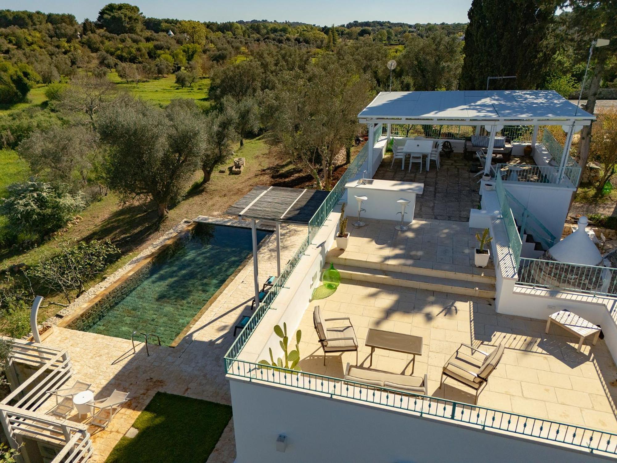 Trullo Turchese Fabiola Villa Ceglie Messapica Exteriör bild