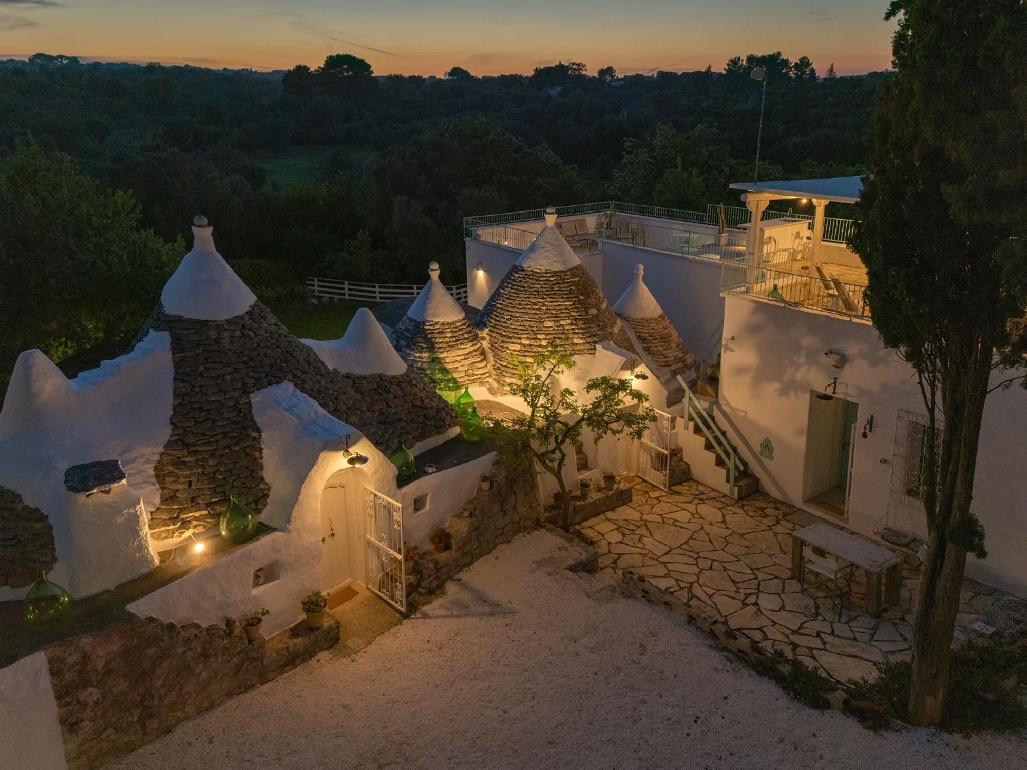 Trullo Turchese Fabiola Villa Ceglie Messapica Exteriör bild
