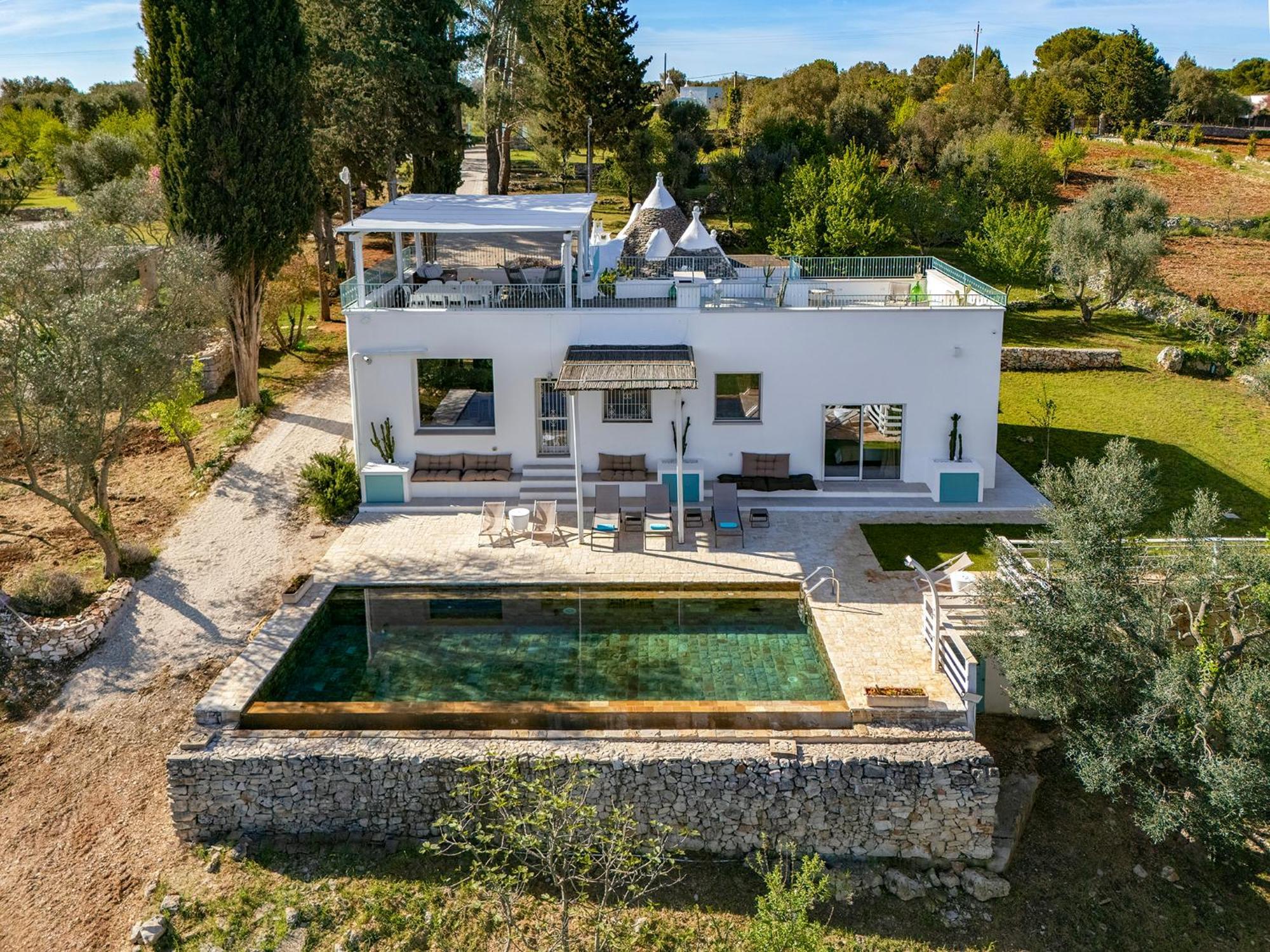 Trullo Turchese Fabiola Villa Ceglie Messapica Exteriör bild